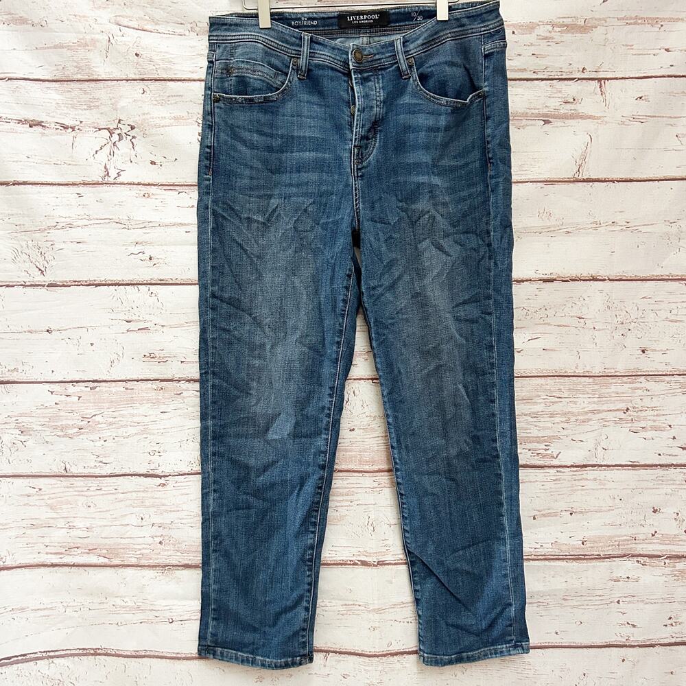 LIVERPOOL Los Angeles The Boyfriend Jeans Sz 10 / 30